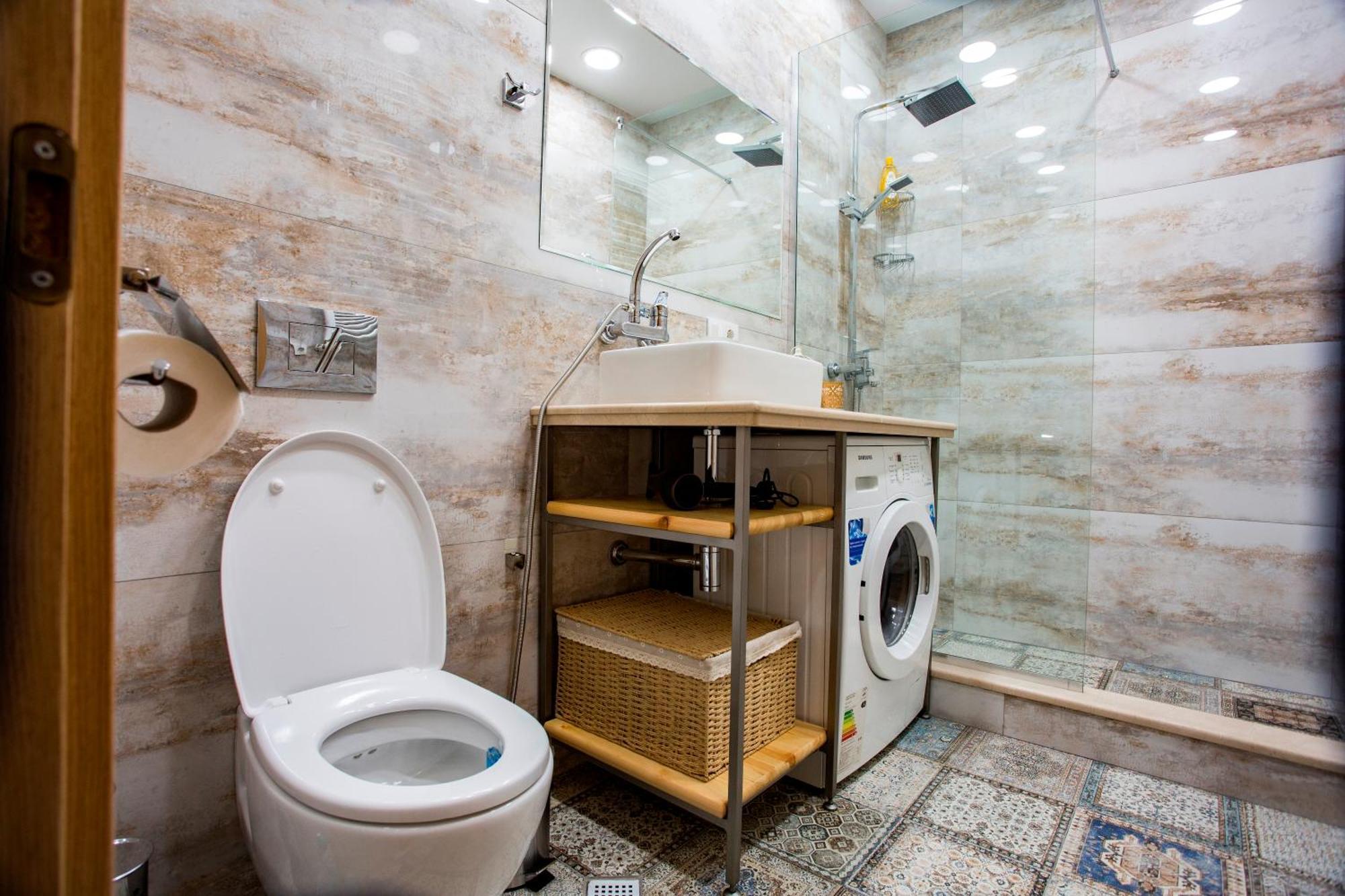 Yellow Apartment In Avlabari Tbilisi Luaran gambar