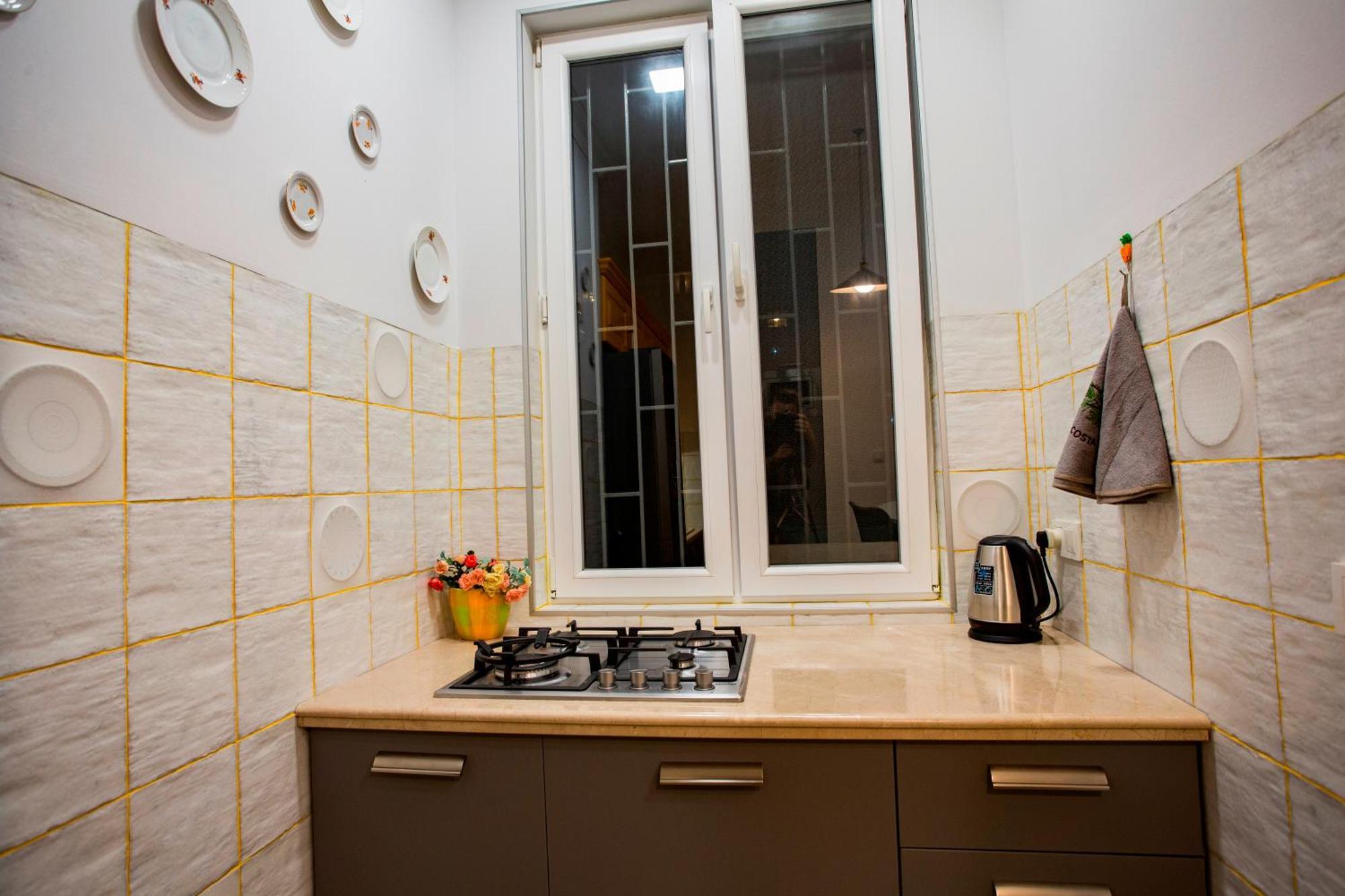 Yellow Apartment In Avlabari Tbilisi Luaran gambar